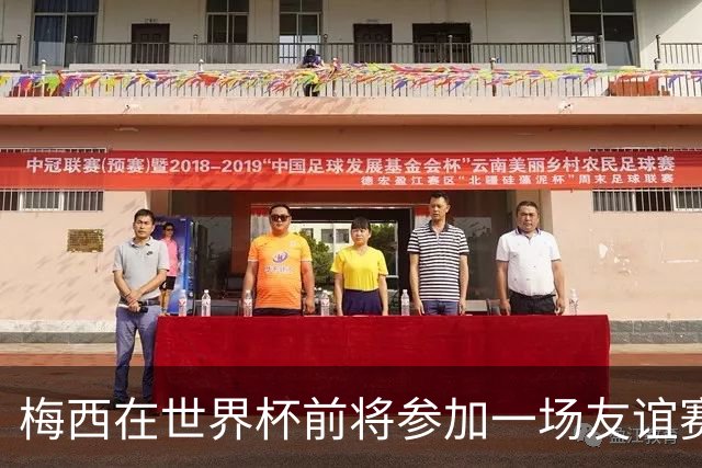 梅西在世界杯前将参加一场友谊赛 小罗穆帅也参加
